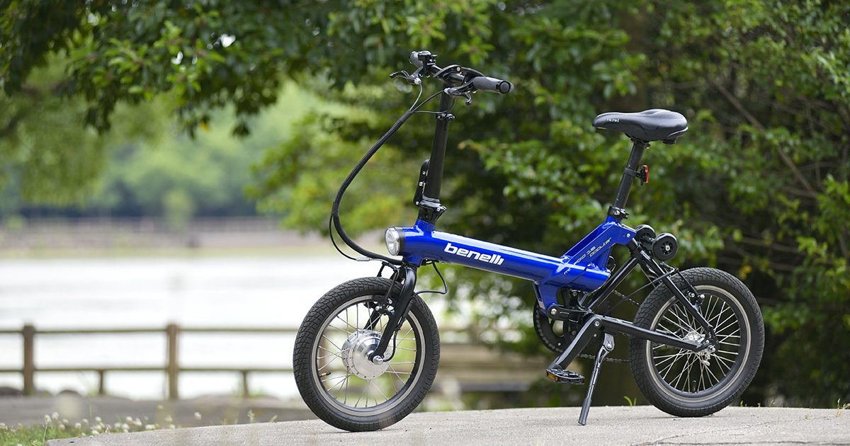 ベネリ、折りたたみ式ミニベロe-bikeの新モデル「mini Fold16 popular 