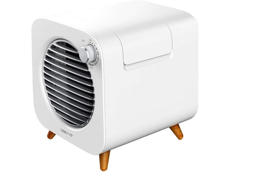 保冷剤と水で涼しい風を送る「W保冷」コンパクト冷風機 - 家電 Watch