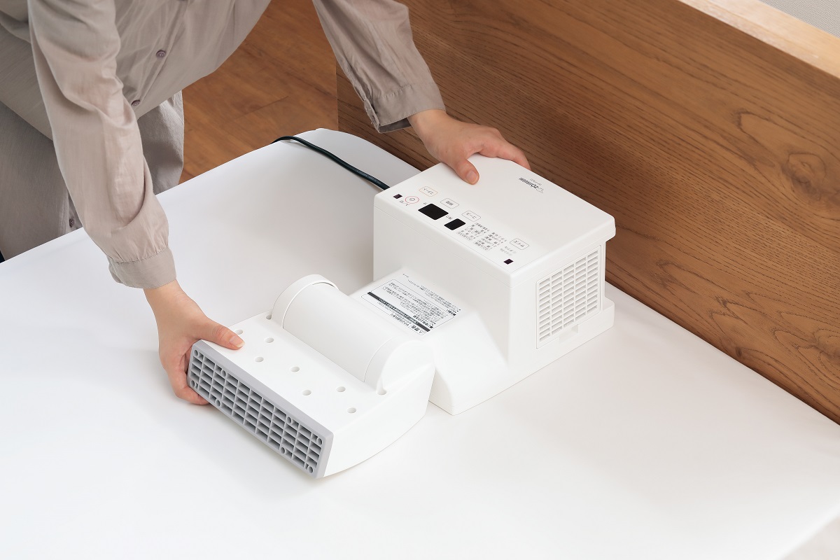 象印、シングルサイズのふとんを35分で温めるマット&ホース不要の