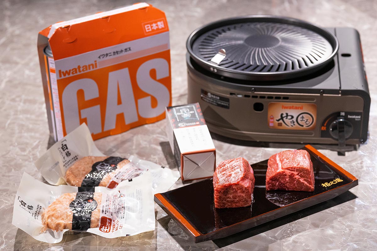 イワタニ焼肉グリルと格之進の黒毛和牛がセットで数量限定販売。生産者