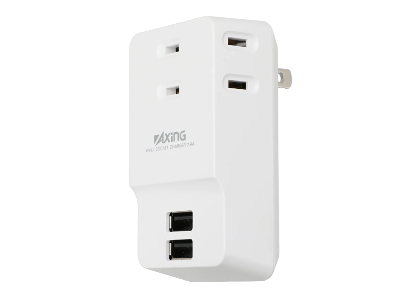 ニトリ、USB 2口とACのマルチタップ。スマホ2台を同時充電 - 家電 Watch