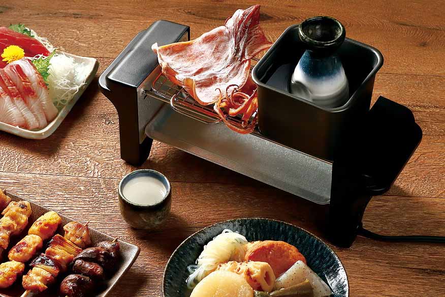1台でおでん・焼き鳥・炙り＆熱燗が楽しめる　せんべろメーカー おでん/焼鳥/熱燗が1台で楽しめる「せんべろメーカー」 - 家電 Watch