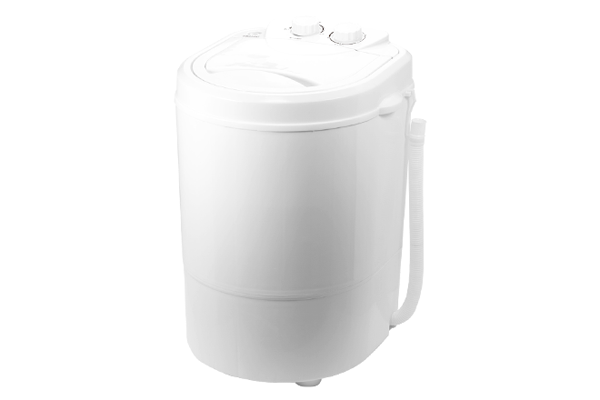 少量の衣類を洗えるポータブル洗濯機 靴洗い用ブラシも付属 家電 Watch