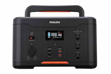 大容量32万mAhのPHILIPSポータブル電源。スマホを100回以上充電