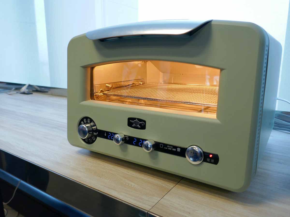 アラジン、ごはんが炊けるトースター。低温調理/煮る/蒸す/焼くが1台で