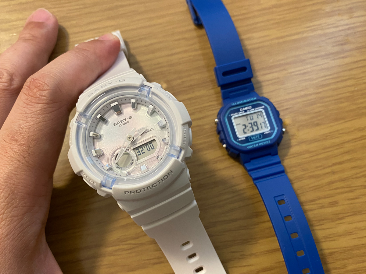 カシオ G-shock baby-G BGA-1000 洗浄済み - 時計