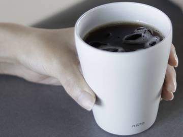 インスタントコーヒーを美味しい黄金比でつくるマグカップ - 家電 Watch