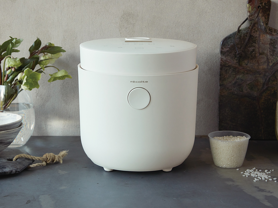 レコルトの糖質1/3カット炊飯器。ヘルシーな蒸し料理も - 家電 Watch