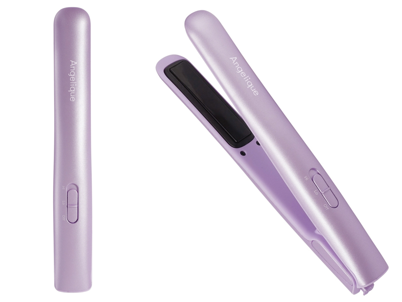 マクセル、50秒で使い始められるUSBヘアアイロン。モバイルバッテリー