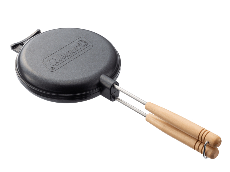 コールマン、挟んで両面焼けるダブルパンクッカー。分離で2つの