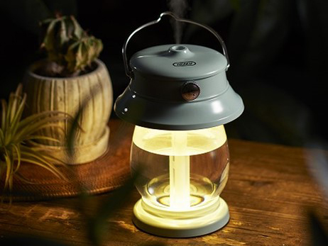 Toffyのレトロなランタン加湿器。充電式で持ち運べる - 家電 Watch