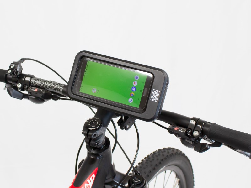 360度回転して動画撮影も さまざまな自転車に装着可能な防水スマホホルダー 家電 Watch