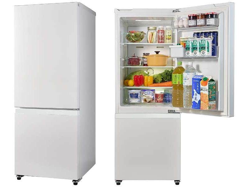 生活家電 冷蔵庫 ビックカメラ、amadanaデザインの162L冷蔵庫。スティック掃除機も 
