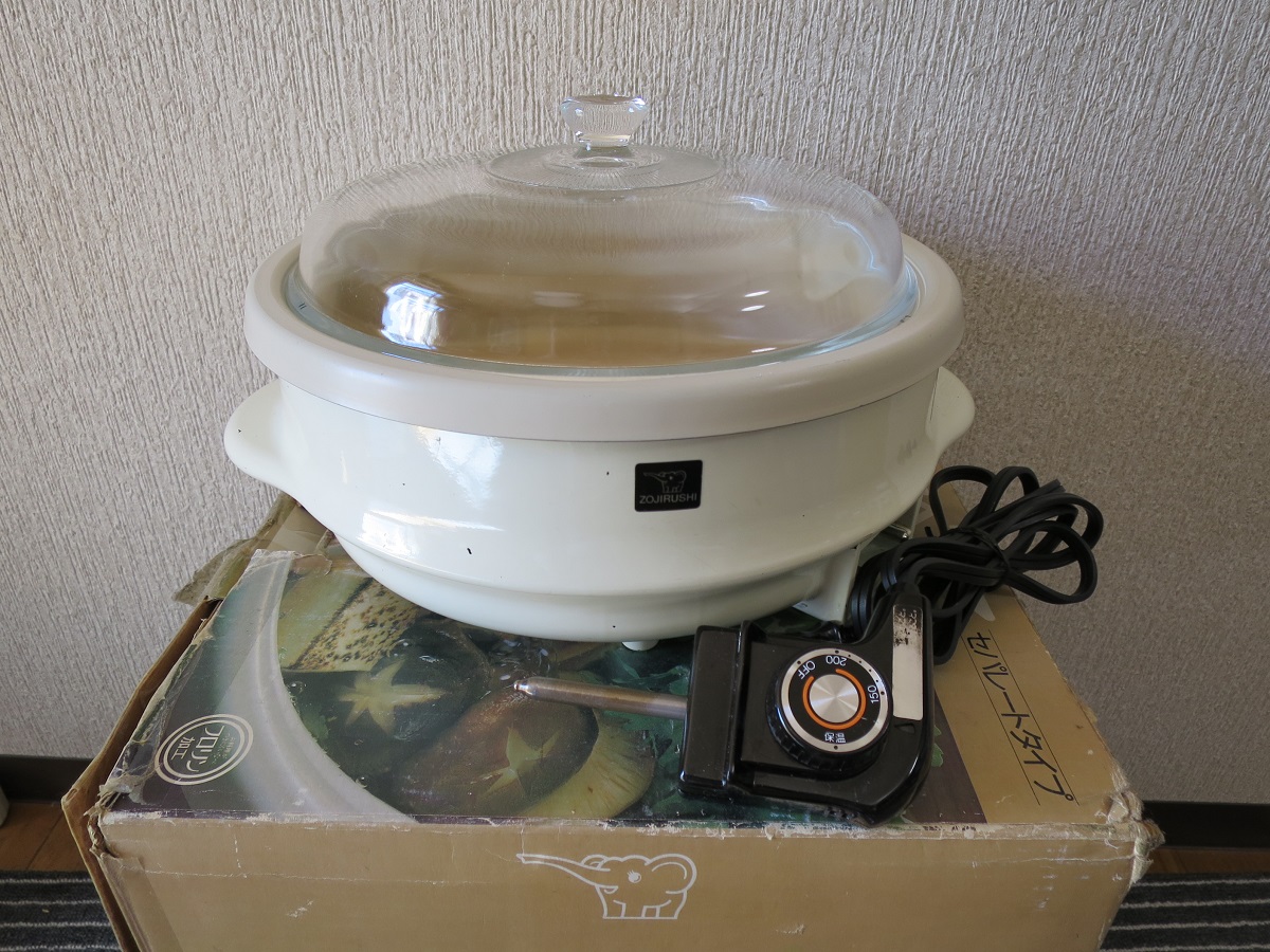 新品未使用品　象印電気なべ　CNA-1010 1.JPG