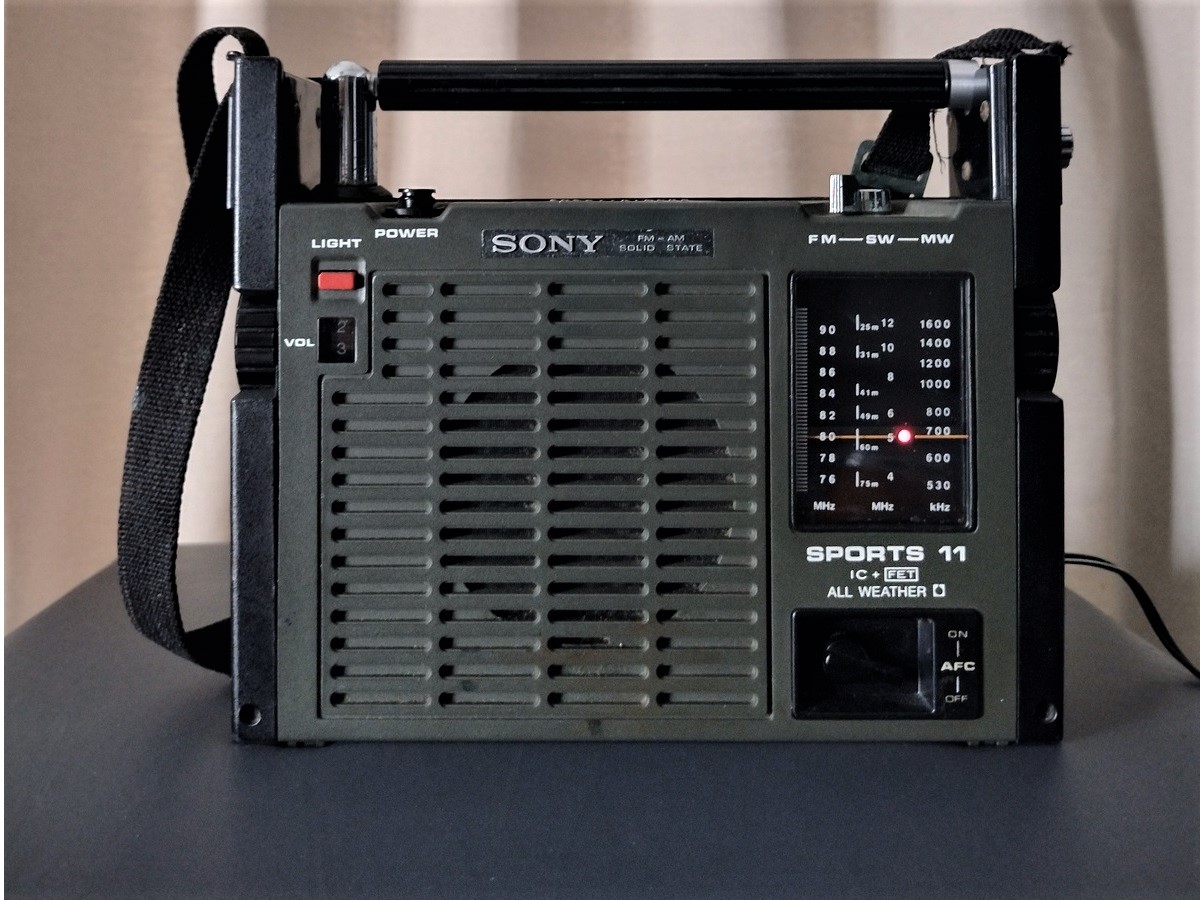 トランジスタラジオ SONY TFM116J - オーディオ機器