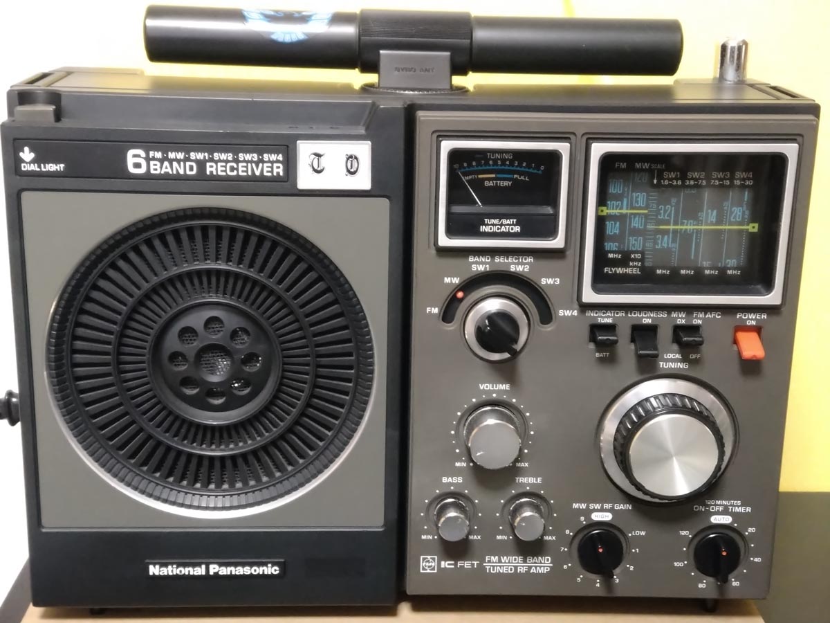 ナショナル パナソニック RF-1180 AM/FM/SW BCLラジオ National ...