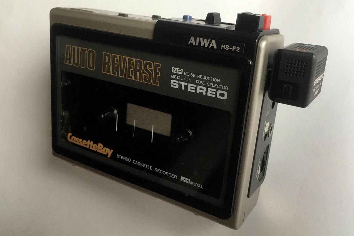 AIWA Cassette Boy HS-F2 アイワ カセットボーイ ポータブルプレーヤー