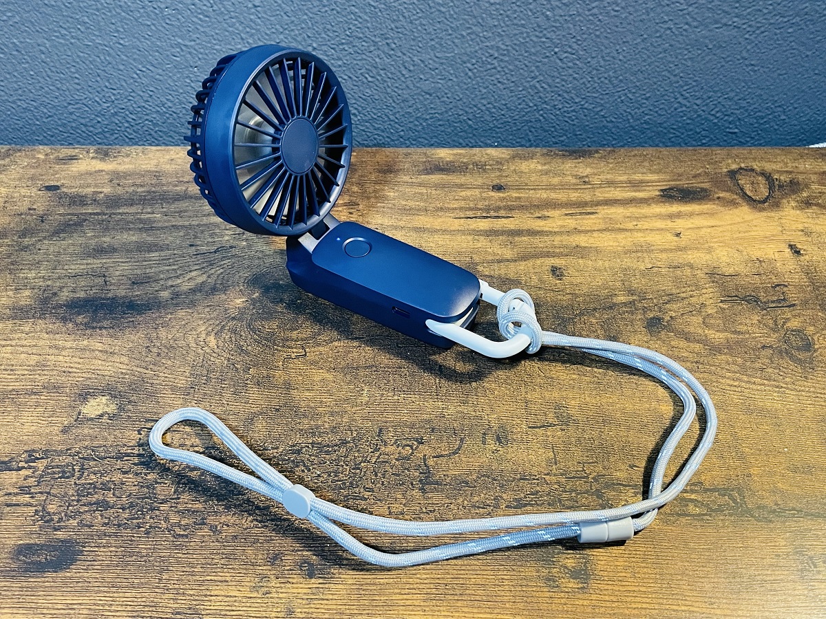 最長10時間使えるリズムのハンディ扇風機が手放せない!【藤原千秋の