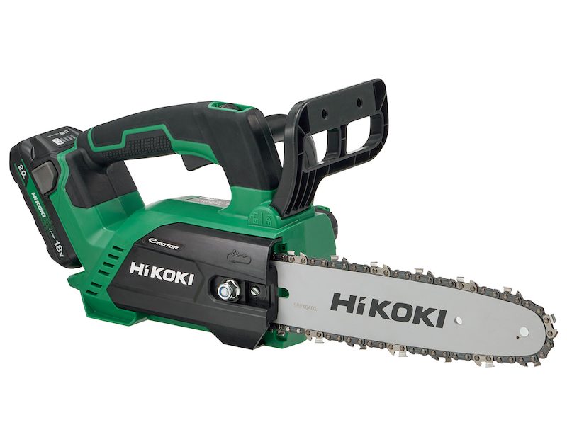 ハイコーキ、5万円を切る軽量コンパクトなチェンソー - 家電 Watch