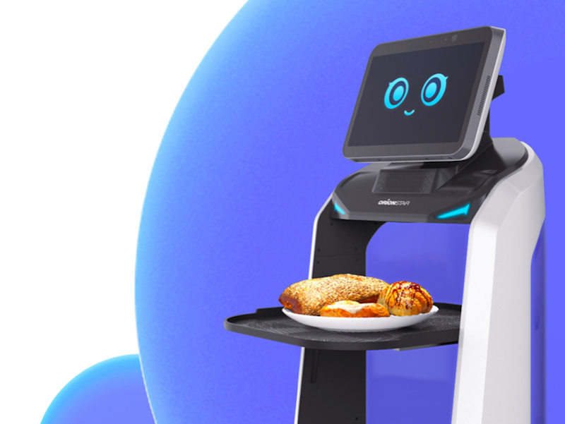 次世代の配膳ロボットは料理をカメラで識別、声で操作も - 家電 Watch