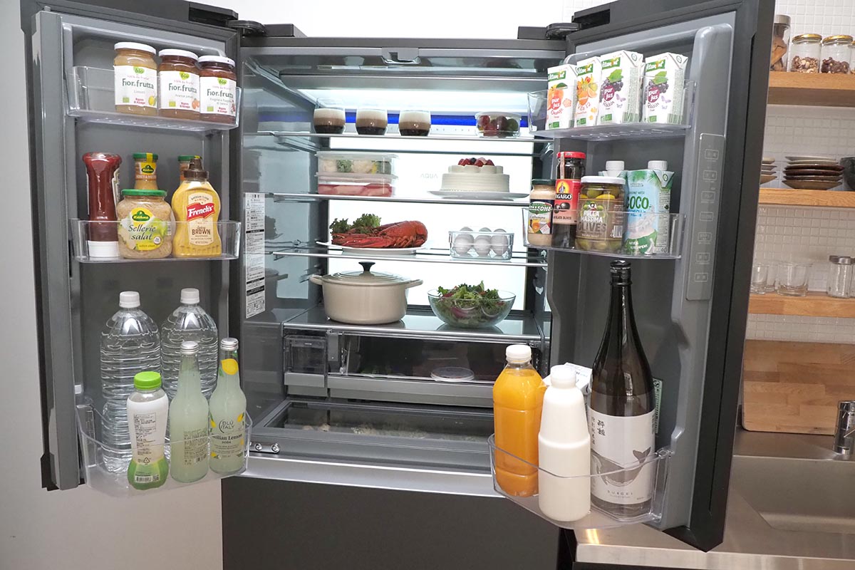 アクア、肉や野菜の鮮度保持に強い薄型500L冷蔵庫 - 家電 Watch