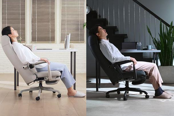 マッサージとスピーカーが付いた快適ワークチェア - 家電 Watch