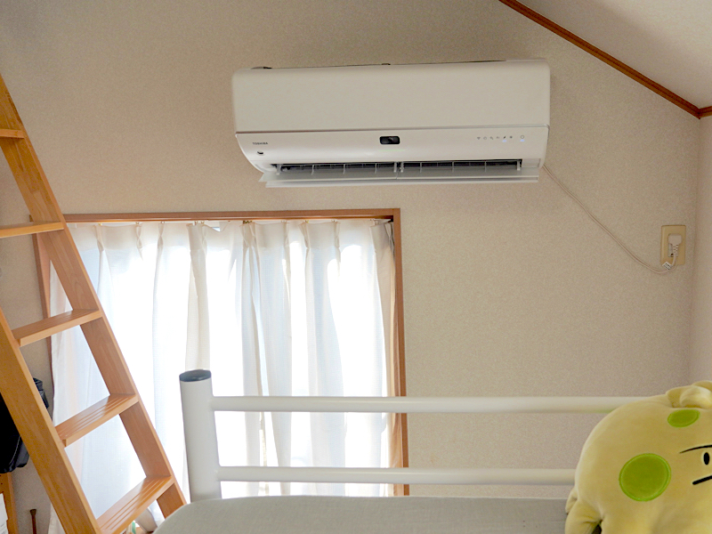 テレビ2台 エアコン ベット