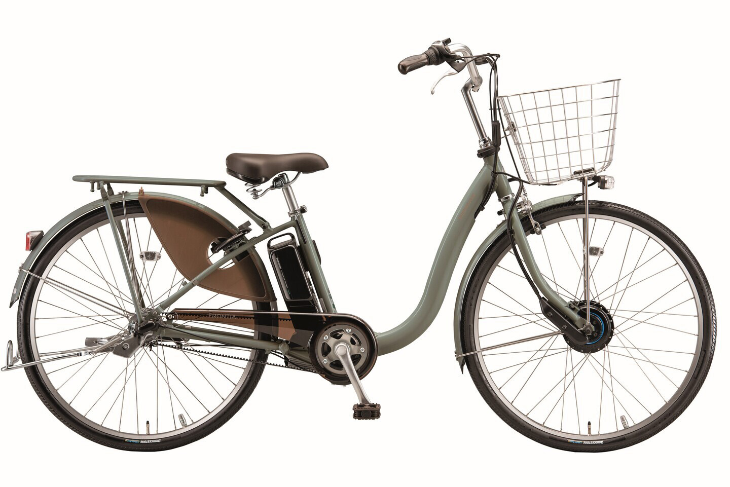 ブリヂストン、買い物向け電動アシスト自転車に新色トレンドカラーの2024年モデル - 家電 Watch