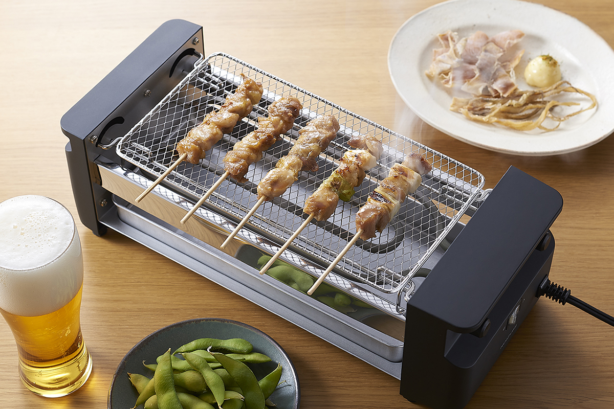 自宅での晩酌がワンランクアップする「炉端焼き器」 - 家電 Watch