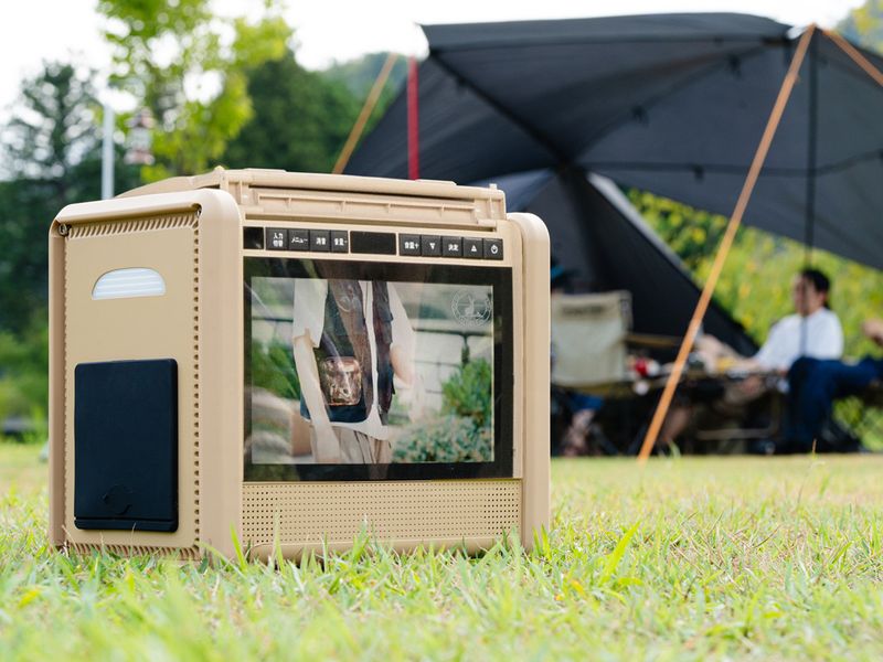 ナ*ァ様 キャプテンスタッグ ポータブル電源 テレビも見られるポータブル電源、キャプテンスタッグ - 家電 Watch