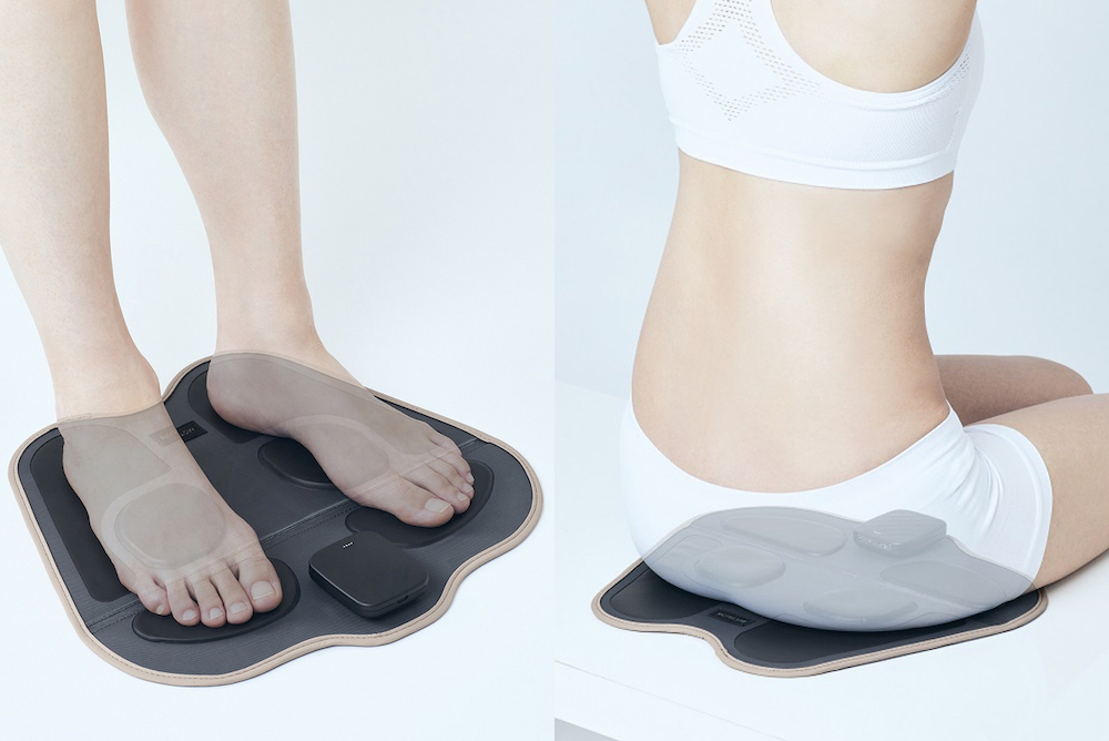 マクセル、当てるだけで足やお尻に使えるEMS運動シート - 家電 Watch