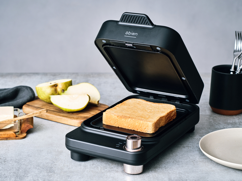 マジックグリルのabienからトースター発売 プレート挟み焼きで”かり