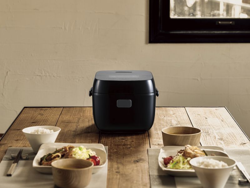 省スペース3号炊き炊飯器 多機能 蒸し料理も可能 dショッピング