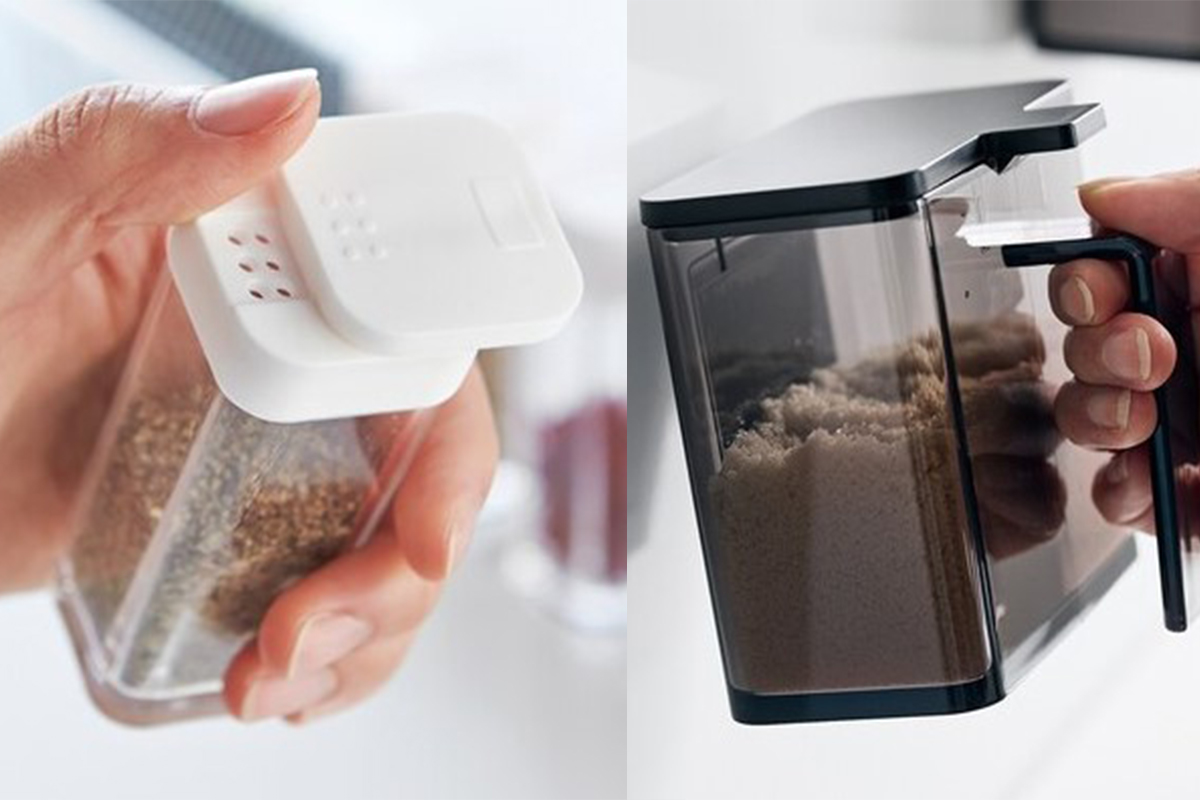 brunt グレネ一ド型調味料入れ 調味料ポット GOOD LOCK CONTAINER（グッドロックコンテナ） – GOOD