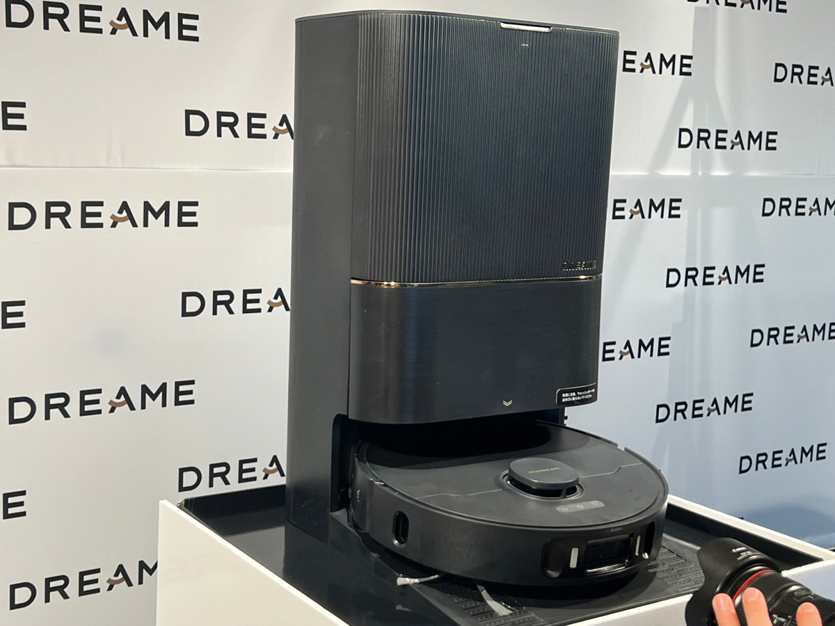 モップが伸びて壁際まで拭けるロボット掃除機、Dreame - 家電 Watch