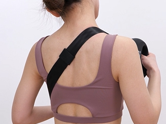 Dr.ストレッチ監修の振動バンド 背中まで届きやすい - 家電 Watch