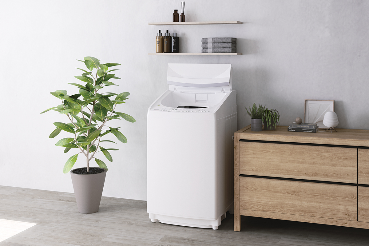 乾燥機付き　東芝　タテ型洗濯乾燥機　ホワイト　8kg タテ型洗濯乾燥機 ZABOON グランホワイト AW-8VH4(W) [洗濯8.0kg