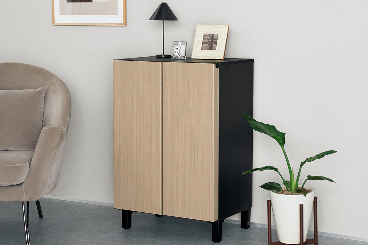 753美品✨ アクア おしゃれ木目調ウッドブラック大きめ2ドア冷蔵庫 201L AQUA（アクア） (右開き) 201L 2ドア冷蔵庫 AQR-20E4(K) ウッド