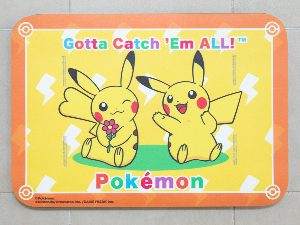 ポケモンが体重測れるバスマットに! のるだけで体脂肪率もわかる