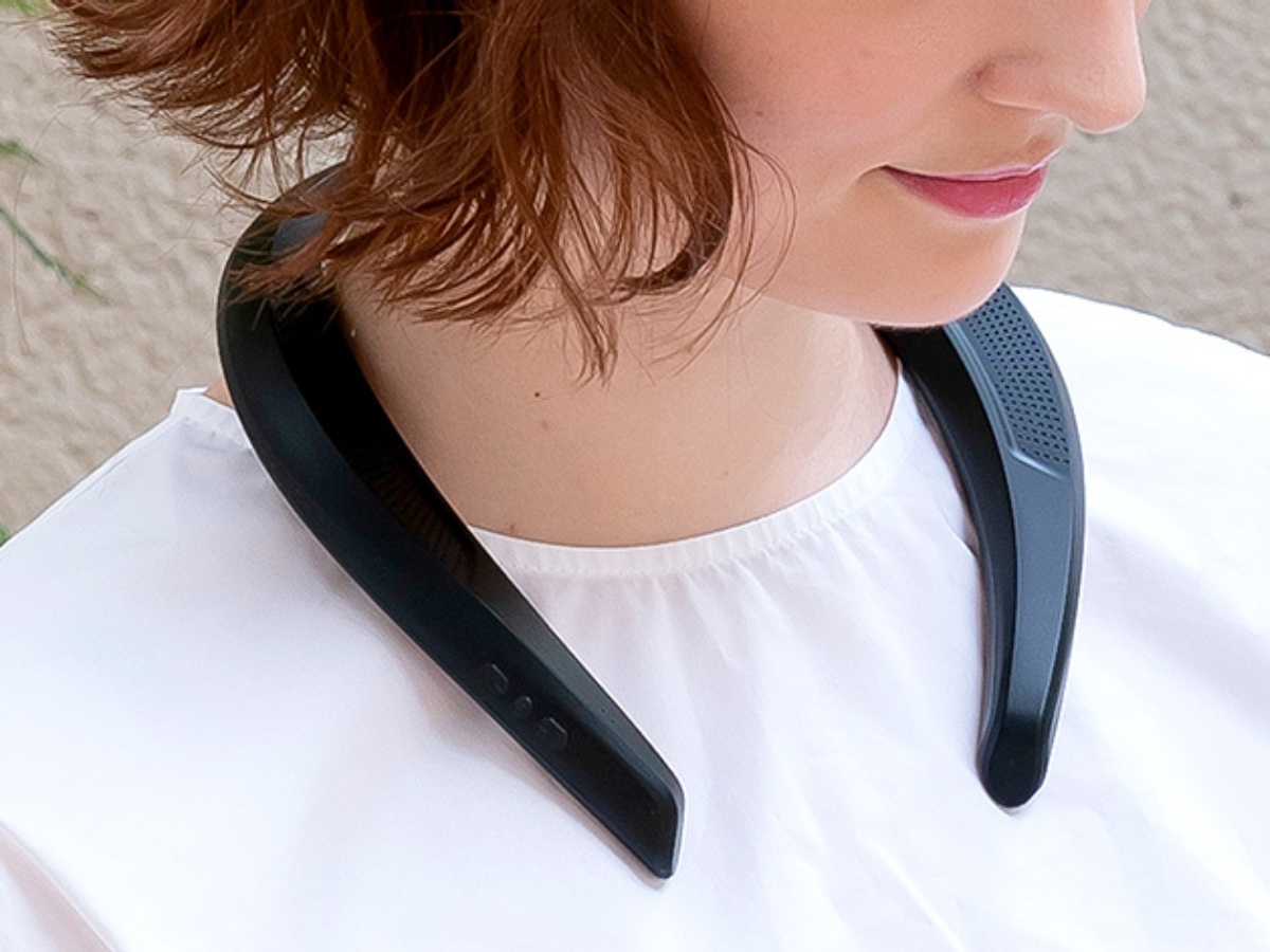 テレビの音が聞きやすい首掛けスピーカー、ライソン - 家電 Watch