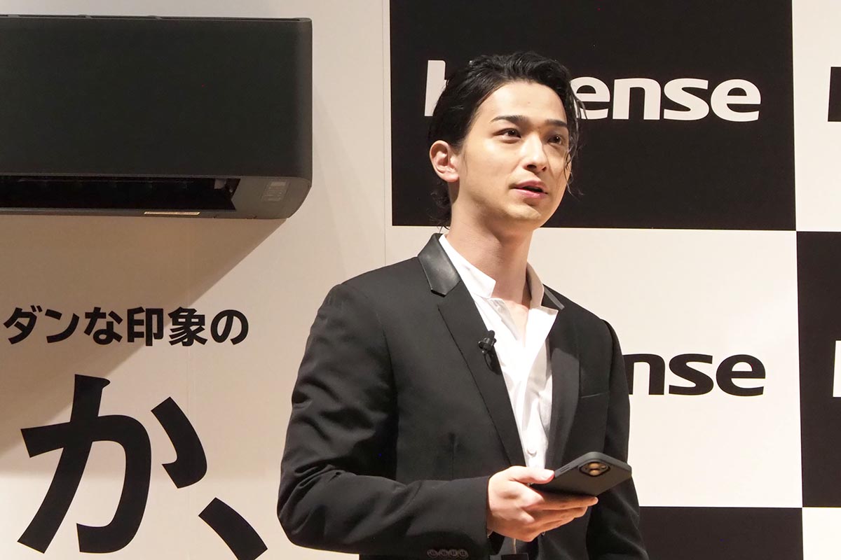 横浜流星がお気に入り家電を楽しむCM、5月オンエア ハイセンス - 家電