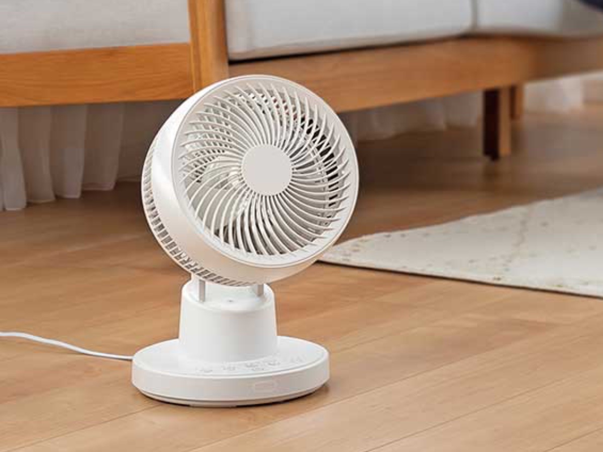 小泉成器サーキュレーター、左右首振りを好みの範囲にできる - 家電 Watch