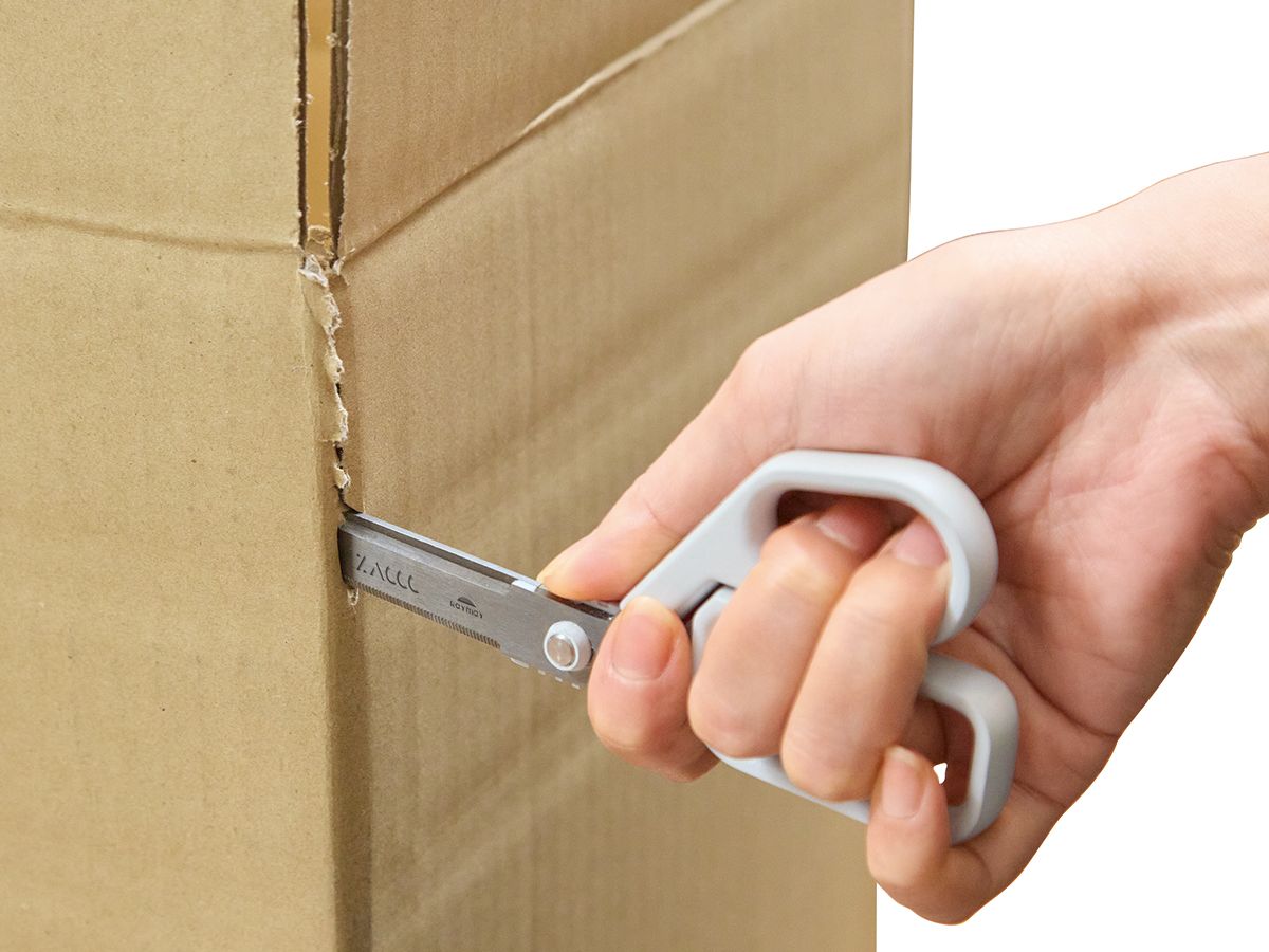 kaz　同梱用 段ボールを簡単に開梱&解体するためのカッター - 家電 Watch