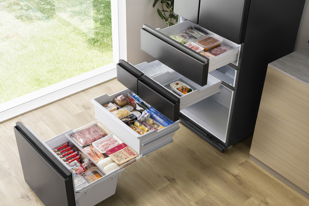 アイリス、ほぼ半分が冷凍室「大凍量」冷蔵庫 - 家電 Watch
