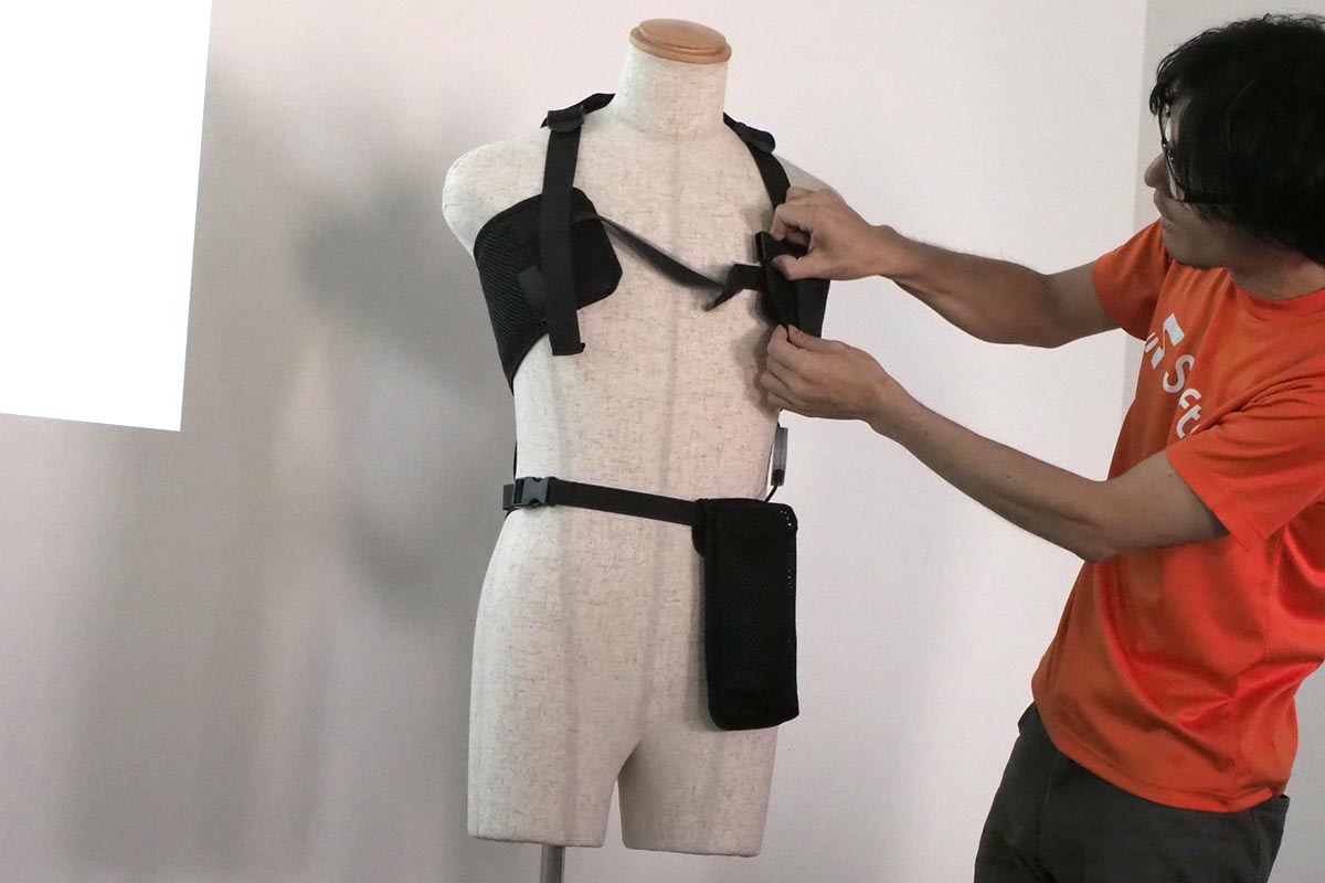 新方式の暑さ対策ウェアがShiftallから ペルチェで水を冷やして循環