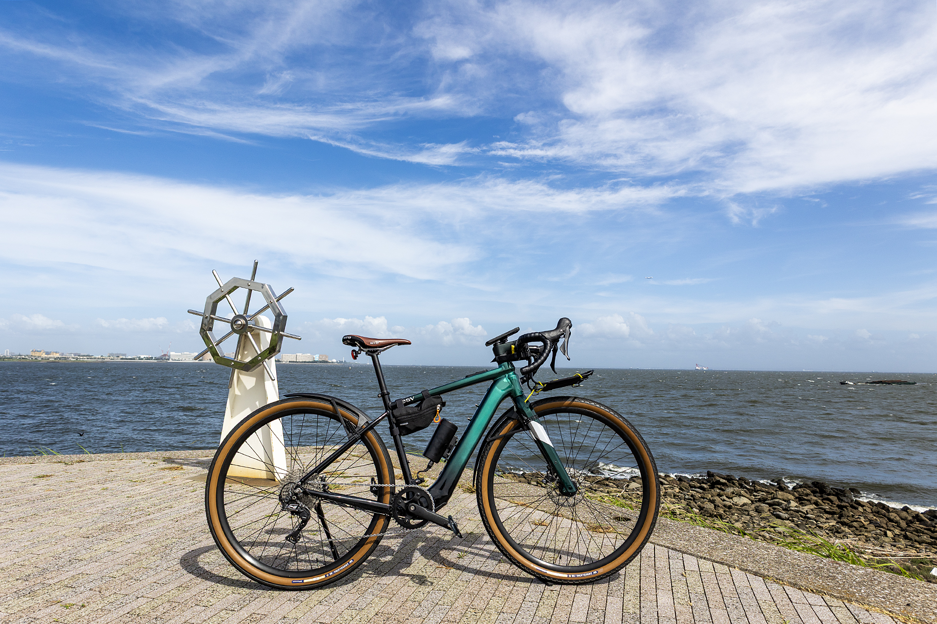 BESVのグラベルe-bike専用レンジエクステンダーを試す! アシスト距離と