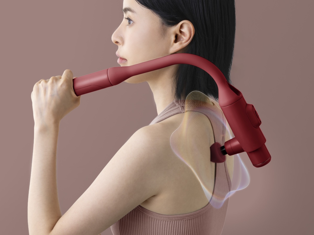 アテックス、全身ケアできるアーム付きハンディガン - 家電 Watch