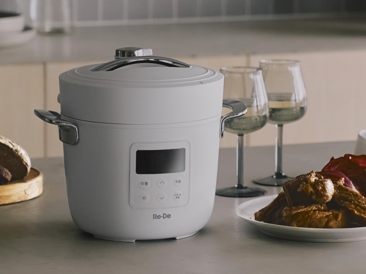 ◆美品◆ Re-De 電気圧力鍋 最大4合/ホワイト 4合炊き電気圧力鍋Re・De Pot パンも焼ける - 家電 Watch