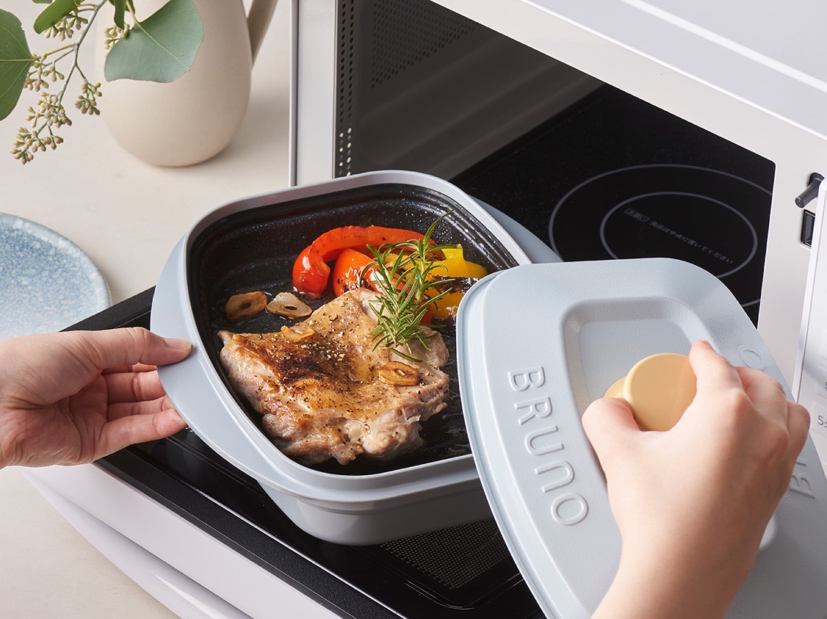 レンジで焼き目付ける「レンジメート」BRUNOコラボ - 家電 Watch