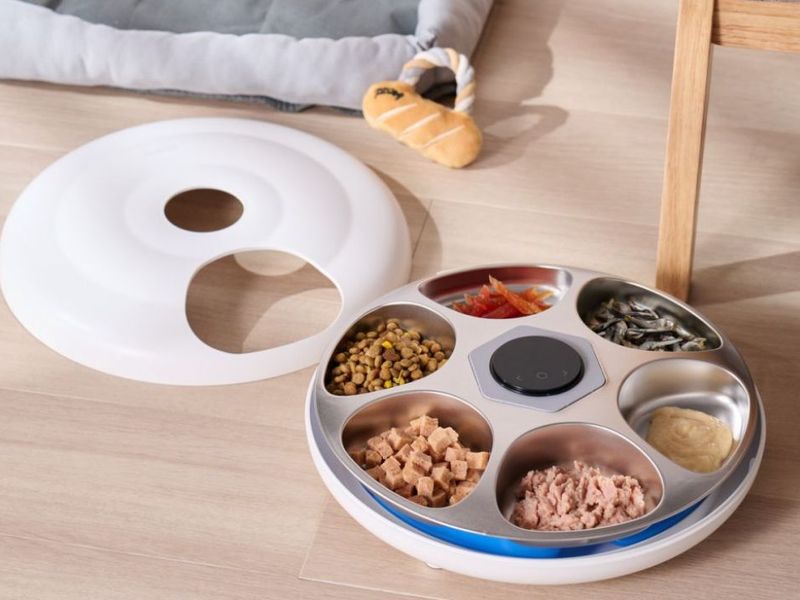 エレコム 自動給餌器 ウェットフード対応 6食分 001.jpg